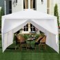 10' x 20' Party Tent Wedding Canopy Gazebo Wedding Tent Pavilion with 6 Sides 2 Doors