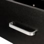 2-Pack Night Stands with Drawer Black