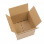 100-Pack 4" x 4" x 4" Corrugated Paper Boxes