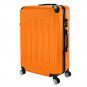 3-Piece Traveling Storage Suitcase Set with TSA Lock Orange