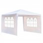 10' x 10' Waterproof Tent with 3 Side Walls White