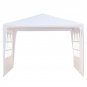 10' x 10' Waterproof Tent with 3 Side Walls White