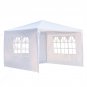 10' x 10' Waterproof Tent with 3 Side Walls White