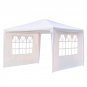 10' x 10' Waterproof Tent with 3 Side Walls White
