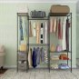 7-Shelve Portable Carbon Steel Garment Rack