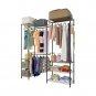 7-Shelve Portable Carbon Steel Garment Rack