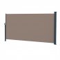 Outdoor Aluminum Handle Side Pull Shed Brown