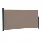 Outdoor Aluminum Handle Side Pull Shed Brown