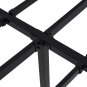 King Size 18 Inch Heavy Duty Iron Bed Frame Black