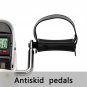 Portable Hands and Feet Trainer Mini Exercise Bike White & Black