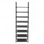 8-Tier Stackable Shoe Rack Black