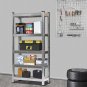 5-Tier Galvanizing Storage Rack Gray