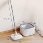 JoybosÂ® Easy Washing Square Spin Mop & Bucket System with 4 Refills