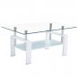 Double-glazed Dining Table White
