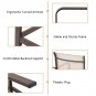 2-Pack Wrought Iron Garden Bar Chair