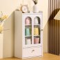 JoybosÂ® Metal Desktop Display Cabinet with Drawers