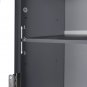 Double Doors Bathroom Cabinet Gray