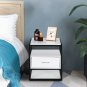 Modern & Simple Style Nightstand with One Drawer White