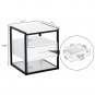 Modern & Simple Style Nightstand with One Drawer White