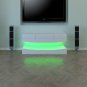 47-Inch Upper & Lower layer LED TV Cabinet White