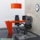 Rectangular 36" x 48" PVC PVC Chair Mat for Hard Floor