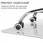 Rectangular 36" x 48" PVC PVC Chair Mat for Hard Floor