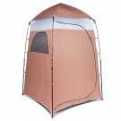 Single Quick Open Changing Tent Shower Tent Brown