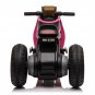 Kids Double Drive 3 Wheels Electric Motorcycle Pink