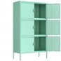 6-Door Metal Accent Storage Cabinet
