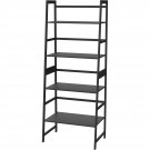 WTZ 4-Tier Versatile Ladder Bookshelf Black