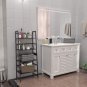 WTZ 4-Tier Versatile Ladder Bookshelf Black