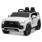 Licensed Chevrolet Tahoe Kids Electric Vehicle with Remote White