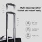 Makeup Brush Storage Organizer Luggage with Wheels