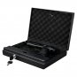 Pistol Case Single Capacity Keyboard Lock Security Money Coin Collection Safe Box