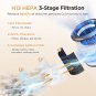 MOOKA H13 True HEPA Air Purifier for Bedroom Pets with Fragrance Sponge