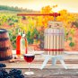 1.6 Gallon Fruit Wine Press Cider Apple Grape Crusher Juice Maker