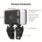 Clip-on Snap Light for Streaming, Selfies & Remote Work
