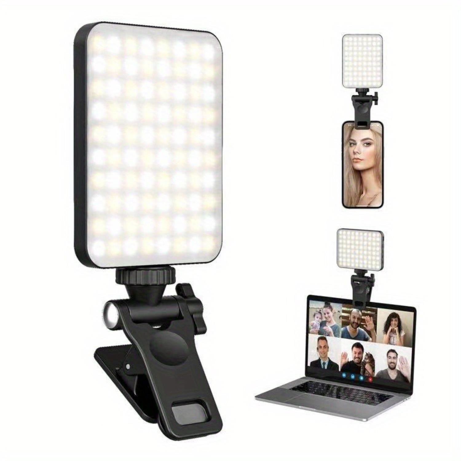 Clip-on Snap Light for Streaming, Selfies & Remote Work
