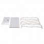 12-Layer Over-The-Door Wall-mounted Style Home Shoe Storage Rack Organizer White