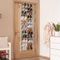 12-Layer Over-The-Door Wall-mounted Style Home Shoe Storage Rack Organizer White