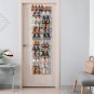 12-Layer Over-The-Door Wall-mounted Style Home Shoe Storage Rack Organizer White