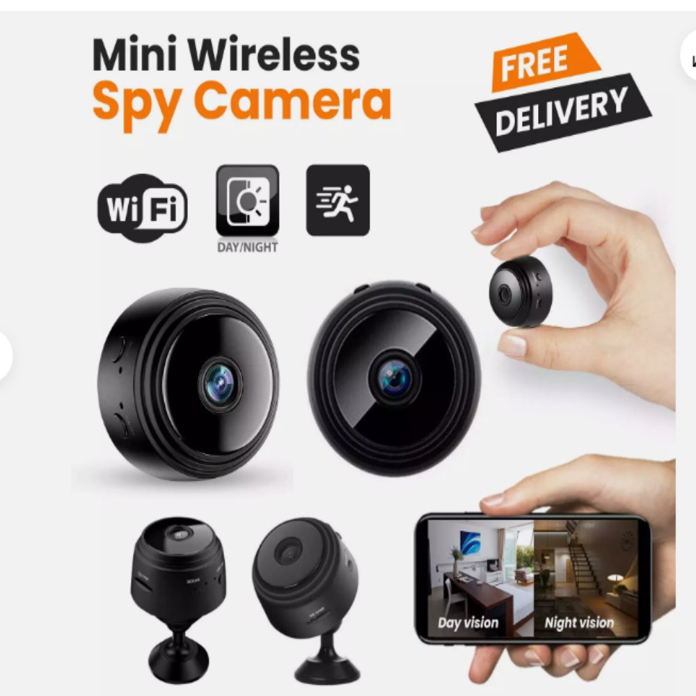 2-Pack HD 1080P Mini Wireless WIFI Hidden Spy Camera