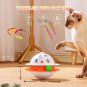 4 In 1 Automatic Interactive Cat Toy Cat Toy with Butterfly Flying