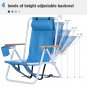 2-Pack Backpack Beach Chair Folding Portable Chair