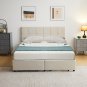 Full Size Platform Bed Frame with 2 Drawers