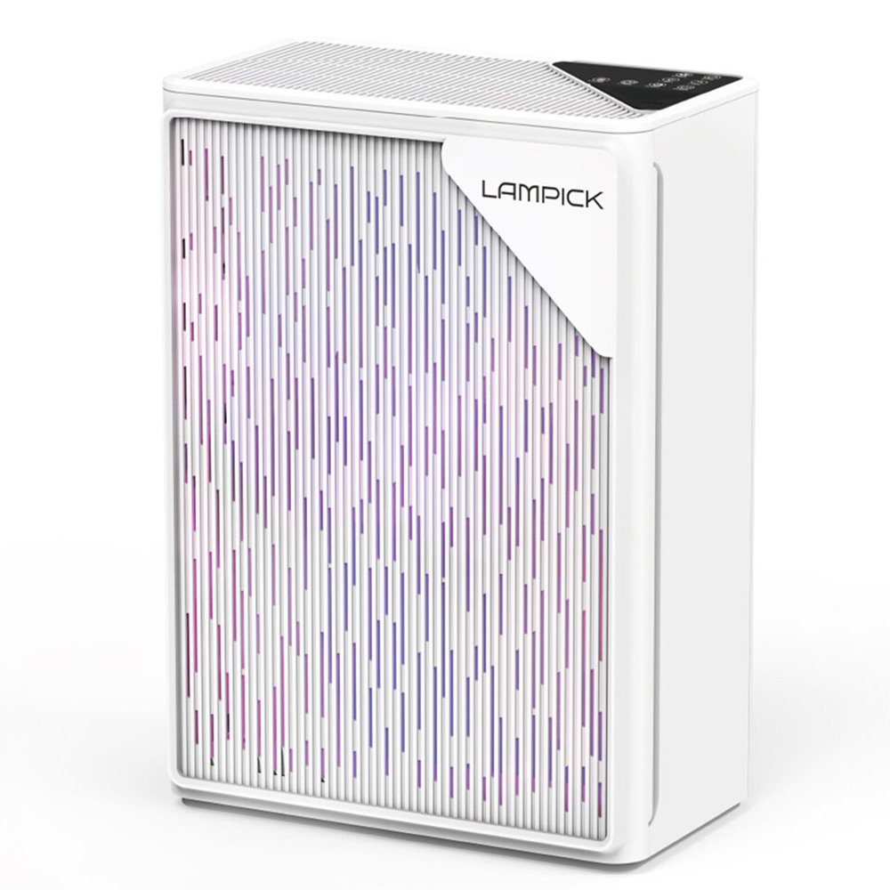 LAMPICK Air Purifier for Home Pets with Night Light