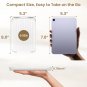 Portable Vanity Mirror with 5X Lighted Magnification & 3 Color Lights