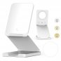 Portable Vanity Mirror with 5X Lighted Magnification & 3 Color Lights