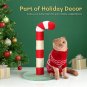 Cute Candy Cane Cat Scratcher with Sisal Scratching Post & Soft Plushy Covering