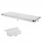 75"D x 25"W x 3"H Memory Foam Camping Mattress with Pillow